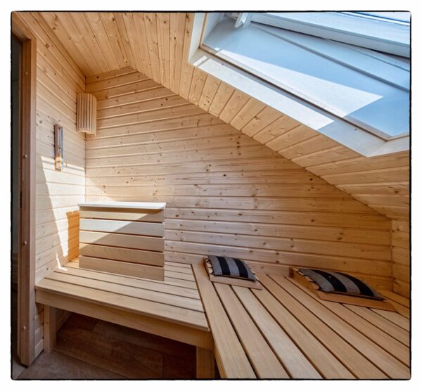 Noord Europese Fichte saunaschroten - Afbeelding 2