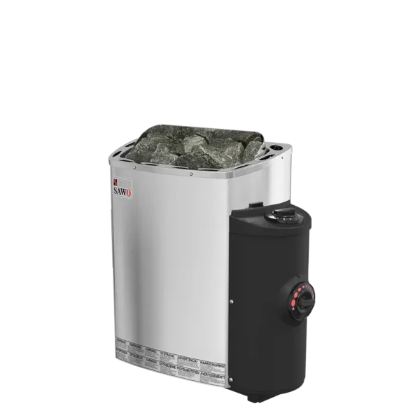 Sawo Mini 3,6 kW 230V saunakachel – ingebouwde bediening