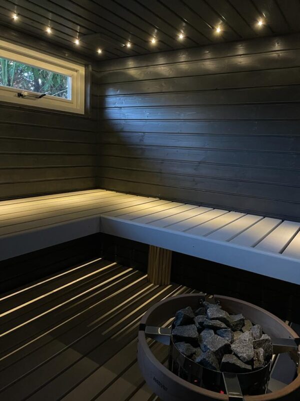 Sauna bank - Espen latten - Afbeelding 6