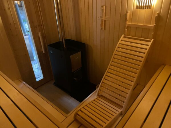 Sauna Zandloper | Donker hout - Afbeelding 2