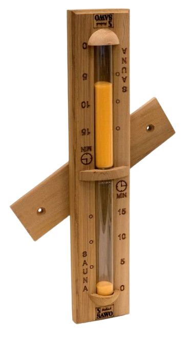 Sauna Zandloper | Donker hout