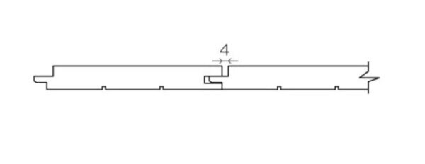 Elzen saunaschroten: Extra breed (130mm) 15x140 STS4 - Afbeelding 3