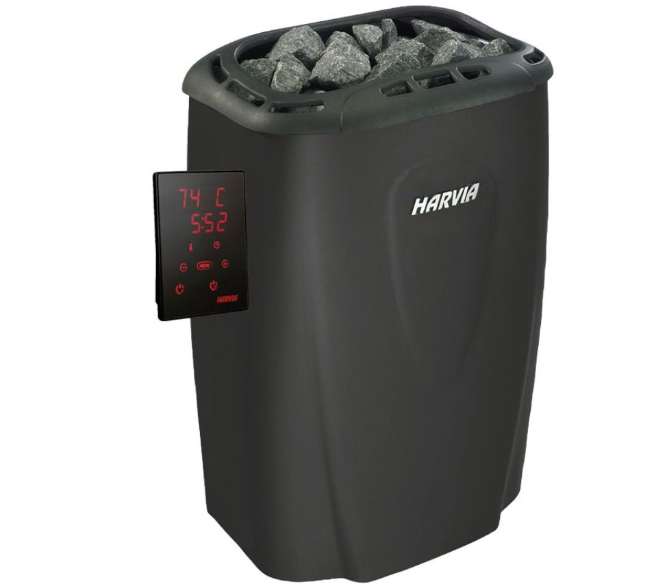 Saunakachel Harvia Moderna | Geïntegreerde besturing