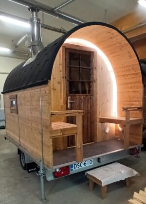 Mobile sauna (Aanhanger) NIEUW!