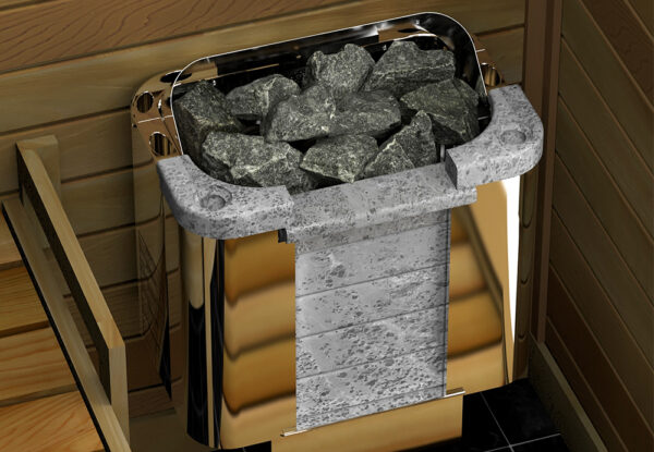 Saunakachel Sawo Cumulus | Ingebouwde besturing - Afbeelding 2