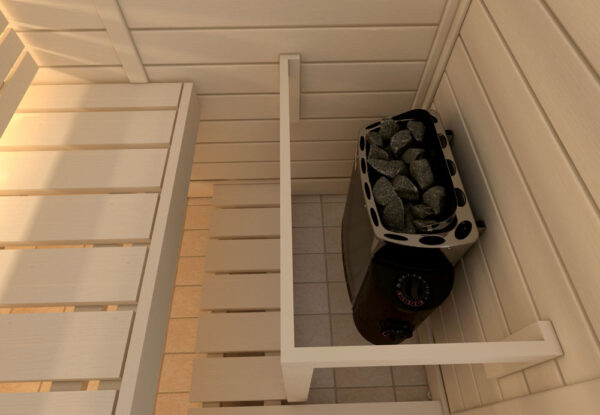 Sawo Mini Saunakachel 230V | Ingebouwde besturing - Afbeelding 2