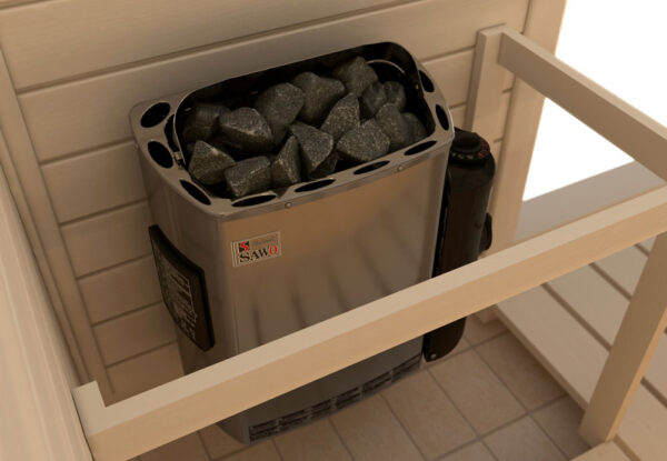 Sawo Mini Saunakachel 230V | Ingebouwde besturing - Afbeelding 3