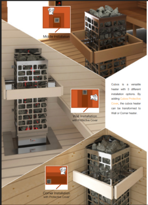 Beschermrek | Sawo Cubos saunakachel