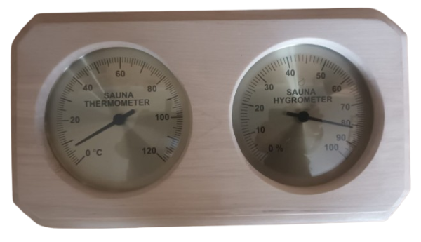 Sauna thermo- & hygrometer | Elzen - Afbeelding 2