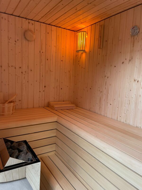 Saunalamp lampenkap | Cilindrisch latten | - Afbeelding 5