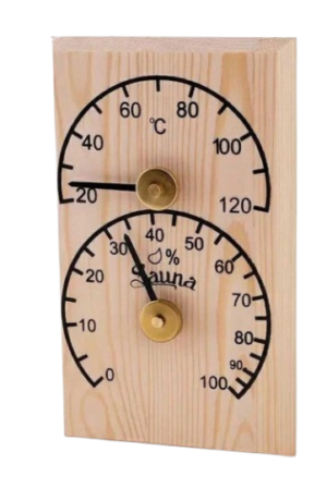 Sauna thermo- & hygrometer – Fichte