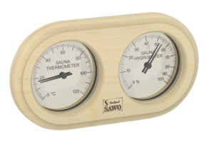Sauna thermo-+ hygrometer | Aspen
