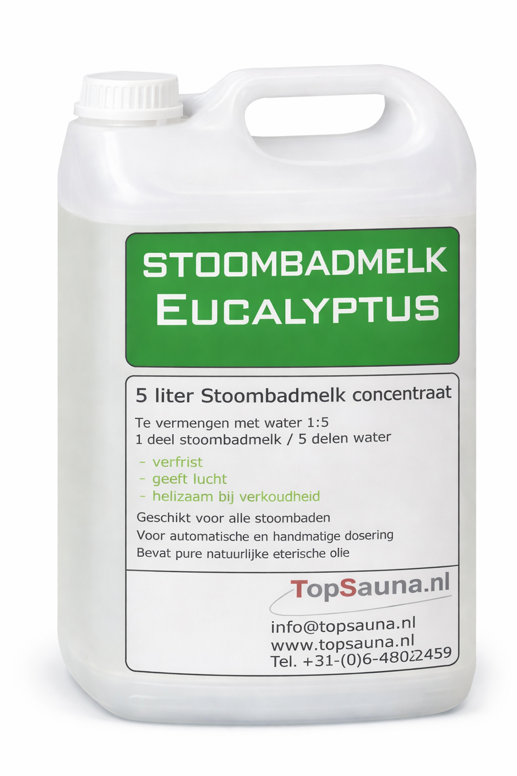 Stoombadmelk | Eucalyptus 5 liter