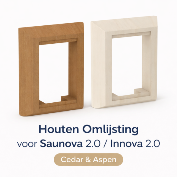 Omlijsting bediening | SAWO | INN-IH23 | Saunova 2.0 / Innova 2.0 | Espen of Cedar