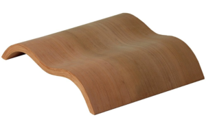 Wave hoofdsteun sauna - Red Cedar