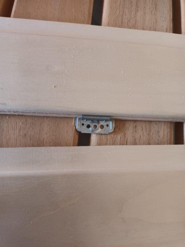 RVS sauna schrootklemmen met schroeven - Afbeelding 3