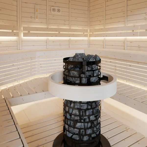 Sawo Aries Ni2 saunakachel | Geïntegreerde besturing (Saunova) - Afbeelding 2