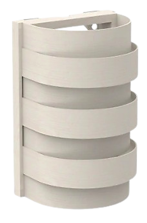 Saunalamp lampenkap | Licht hout | Gebogen banden |