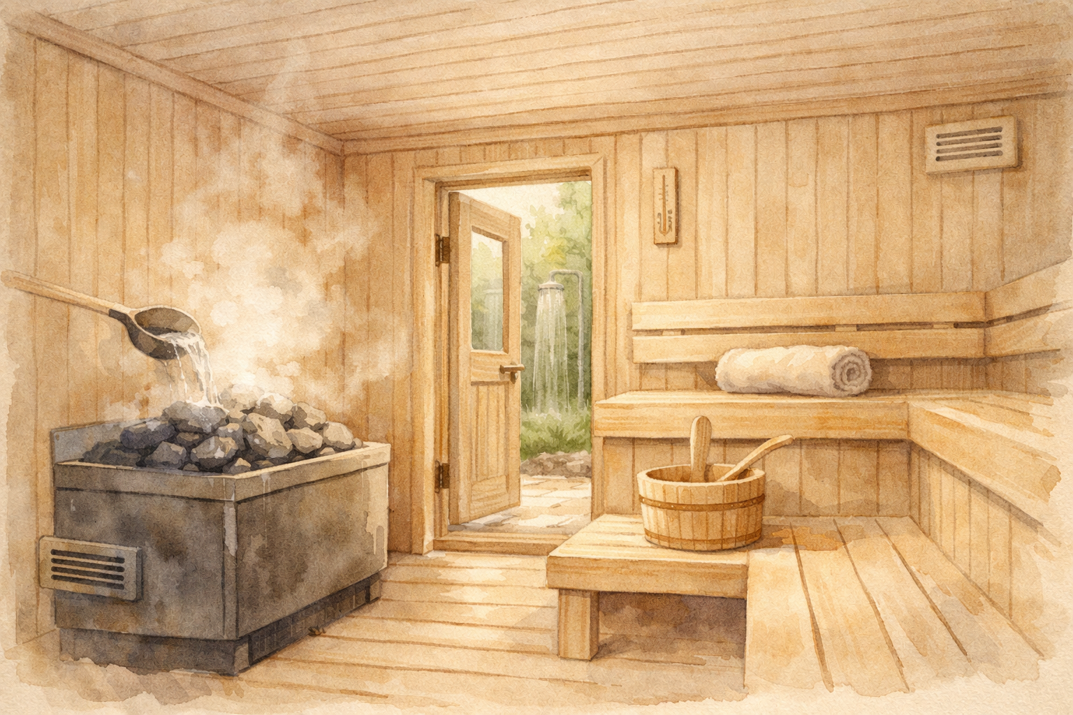 Hoe werkt een sauna?