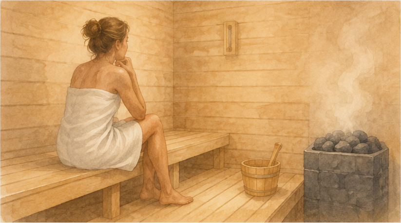 Niet zweten in de sauna? Dit zijn de meest voorkomende oorzaken