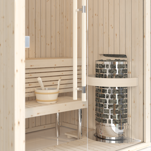 Sawo Aries Wall NS 6.0 kW | Wandmodel | Saunakachel - Afbeelding 2