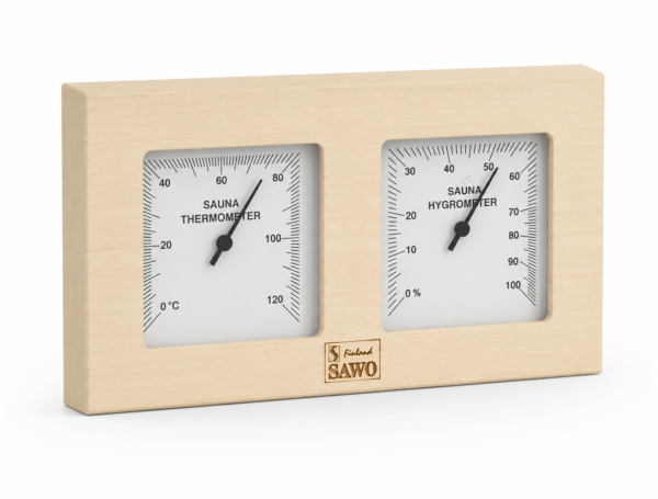 Sauna thermo- hygrometer | Horizontaal - Afbeelding 2