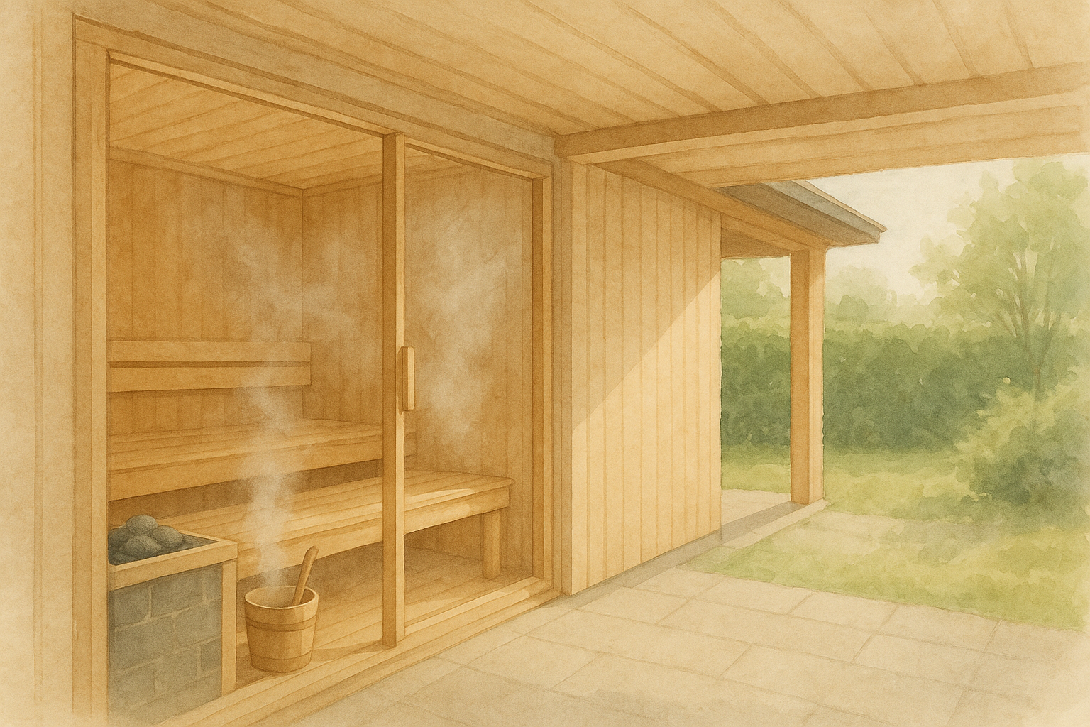 Luxe sauna thuis laten installeren
